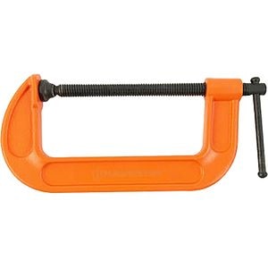 Menghina tip G MAGNUSSON, 150 x 75 mm, forta strangere 350 kg, fonta si otel, portocaliu