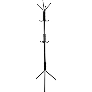Cuier Kiko, metal, 50 x 50 x 170 cm, negru