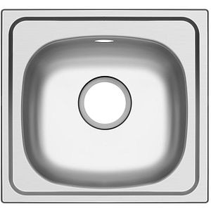 Chiuveta bucatarie Cooke & Lewis Bundt, 1 cuva, inox