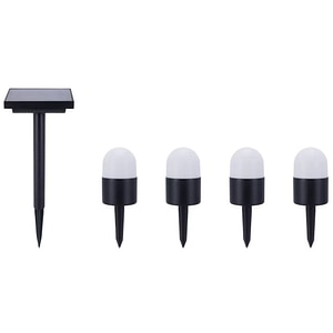 LAMPA SOLARA BOLLARD STAKE SET4