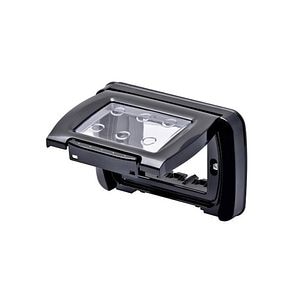 Rama entansare GEWISS SYS TOP, IP55, 4 module, negru