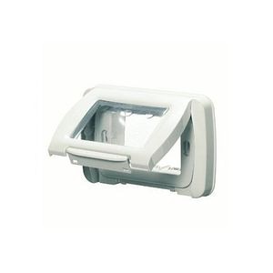 Rama entansare GEWISS SYS TOP, IP55, 3 module, alb