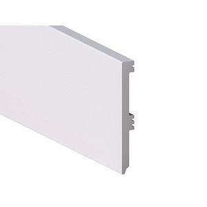 Plinta polimer Rubin, 2200 x 100 mm, alb mat