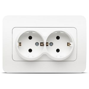 Priza electrica ELBI EL0072890, IP20, 16A, 220-240 V, alb