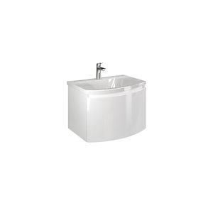 Baza cu lavoar, 1 sertar, alb, 60 cm  Sole