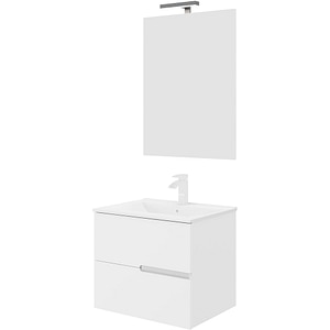 Set mobilier baie Eva, 66 x 51 x 67 cm, alb