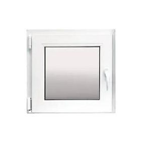 Fereastra termopan PVC, Alb,  camere, 56 x 56 cm, Stanga, Simpla deschidere