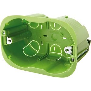 Doza GEWISS GW24403PMDY, 3 module, verde