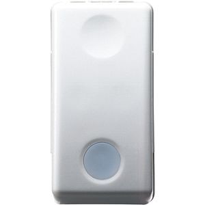 Intrerupator simplu LED GEWISS GW20572, incastrat, 10A, 1modul, alb