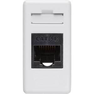 Priza internet GEWISS GW20271DY, interior, incastrat, IP40, RJ45 UTP, alb