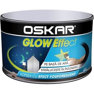 Vopsea decorativa OSKAR Glow Effect, 0.33L