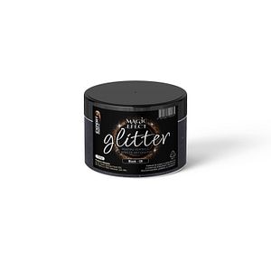 Glitter Negru, 150 Gr   Magic Effect