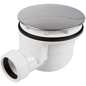 Sifon cada dus EUROCIERE 5084, D 120 mm, capac inox, crom