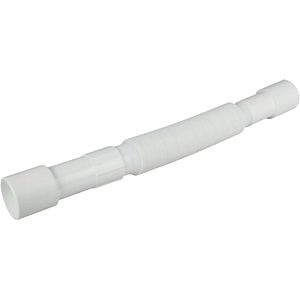 Racord flexibil EUROCIERE S72, extensibil, D 32/40 mm, 35-70 cm, alb