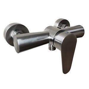 Baterie dus Reecomer Fait, monocomanda, inox, finisaj satinat