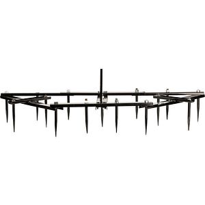 Grapa pentru minitractor EVOTOOLS, metal, negru