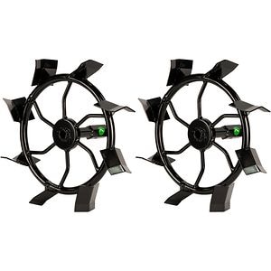 Roti metalice spate EVOTOOLS 683094, 2 bucati, metal, negru