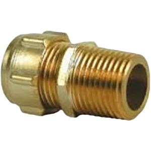 Racord compresie cu inel, 22 mm x 3/4" FE, alama
