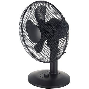 Ventilator de birou GOODHOME Aoba, 3 trepte viteza, 28cm, 40W, negru