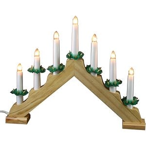 Sfesnic Lumanari LED, 40 x 31 cm, maro