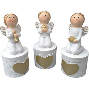 Lumanare suport Ingeras, 5 x 12 cm