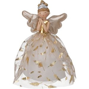 Decoratiune luminoasa Inger, 36 cm, auriu