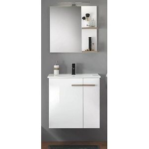 Set mobilier baie, alb, 65 cm  Paxos