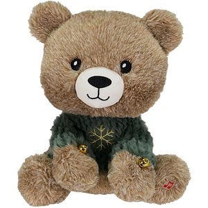 Ursulet interactiv cu sunete, 23.5 cm, maro