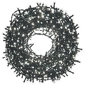 Instalatie Craciun interior/exterior, 720 LED-uri, 45 m, alb rece