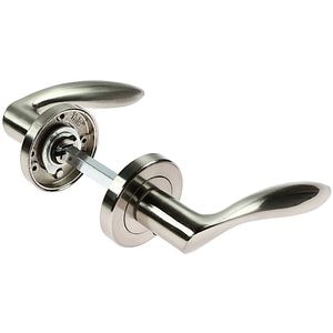 Maner cu rozeta YALE, aluminiu, 126 mm, 2 bucati, nichel