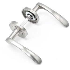 Maner cu rozeta YALE, aluminiu, 126 mm, 2 bucati, nichel