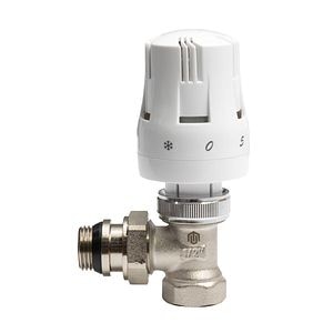 Robinet termostatic tur BRISE, 1/2, cap termostat inclus, unghiular