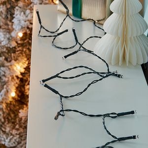 Instalatie Craciun interior/exterior, 50 LED-uri, 5.2 m, alb cald