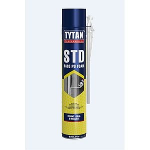 Spuma poliuretanica, aplicare manuala, 670 ml, Galben, STD • Tytan Professional