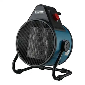 Aeroterma electrica ERBAUER 101484895, industriala, 5000 W, albastru