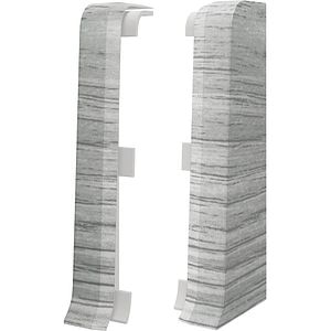 Terminatie stanga-dreapta VILO Esquero 622, PVC, 6.7 cm, 2 bucati, stejar alb