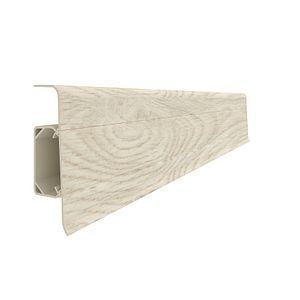 Plinta VILO Esquero 604, Platan Bianco, PVC, 2.5 m