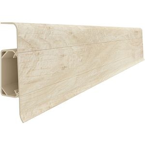Plinta parchet VILO Esquero 606, PVC, 250 x 6.66 x 2.2 cm, stejar