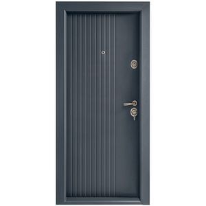 Usa metalica pentru exterior BR10. fara geam, stanga, 205 x 88 cm, antracit