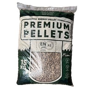 Peleti din lemn de pin, 15 kg  Premium