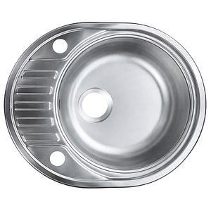 Chiuveta bucatarie Liebig 1K, 1 cuva, picurator reversibil, 60 x 48 cm, inox