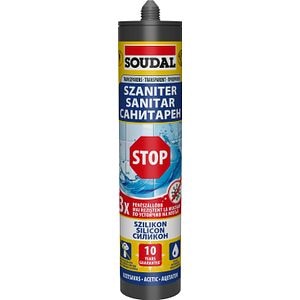 Silicon Sanitar Transp Soudal 280Ml