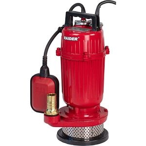 Pompa submersibila apa, rosie, inox, 550 W, 50 L/minut • Raider RD-CAWP51