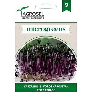Seminte varza rosie (microgreens) AGROSEL, 5.15 g