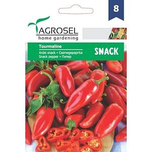 Seminte ardei rosu Tourmaline AGROSEL, 5.15 g