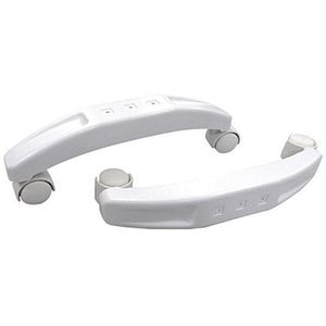 Set accesorii TESY Fineco montaj pardoseala convector, plastic, alb