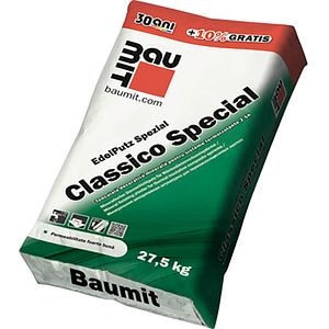 Tencuiala decorativa BAUMIT EdelPutz Spezial, structura bob de orez, granulatie 2.5K, 27.5 kg