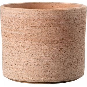 Ghiveci flori DEROMA Cilindro Luna, D 26 cm, maro