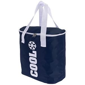 Geanta termica, 24 l, 38 x 21 x 37 cm, albastru