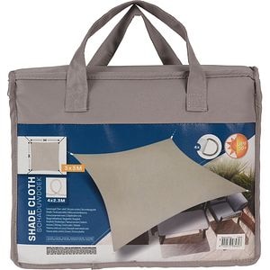 Copertina fixa, poliester, 300 x 300 cm, taupe